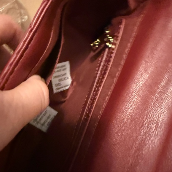 NWT
 Badgley Mischka Burgundy Crossbody Bag - Picture 8 of 8